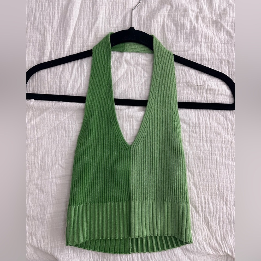 Pacsun Halter Top Green